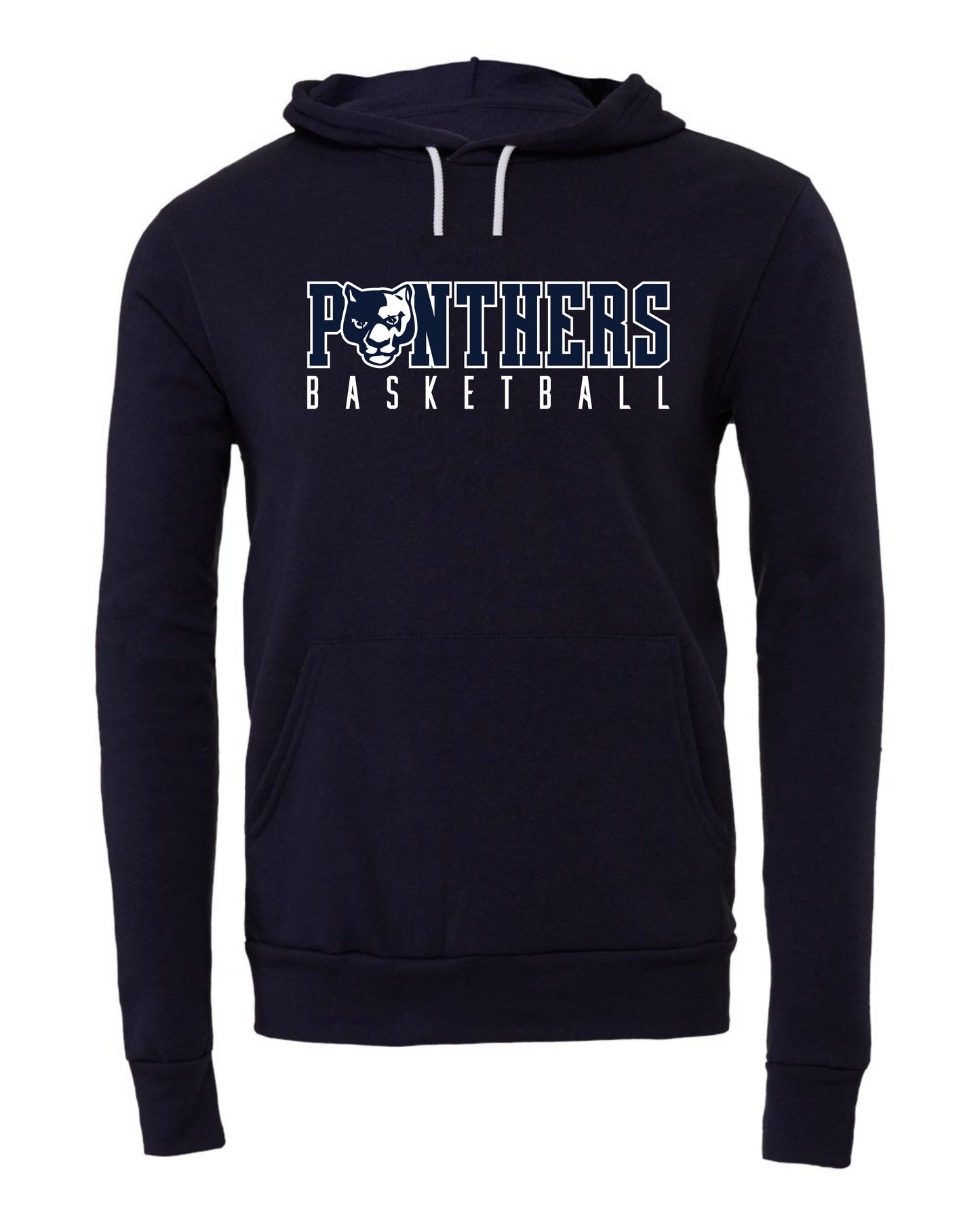 Panthers Head Basketball - Adult Hoodie