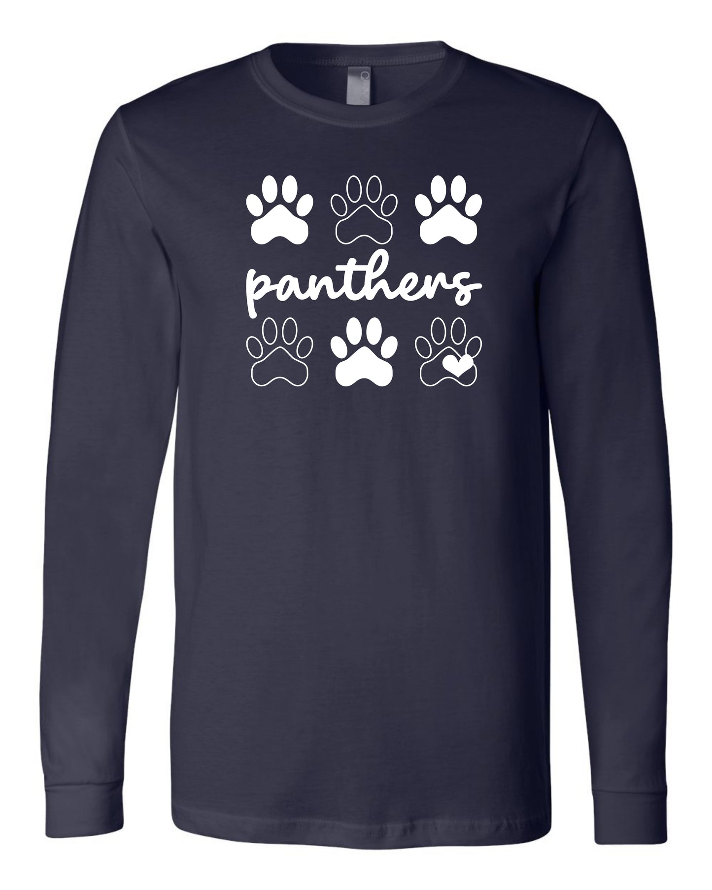 Panthers Paws - Adult Long Sleeve