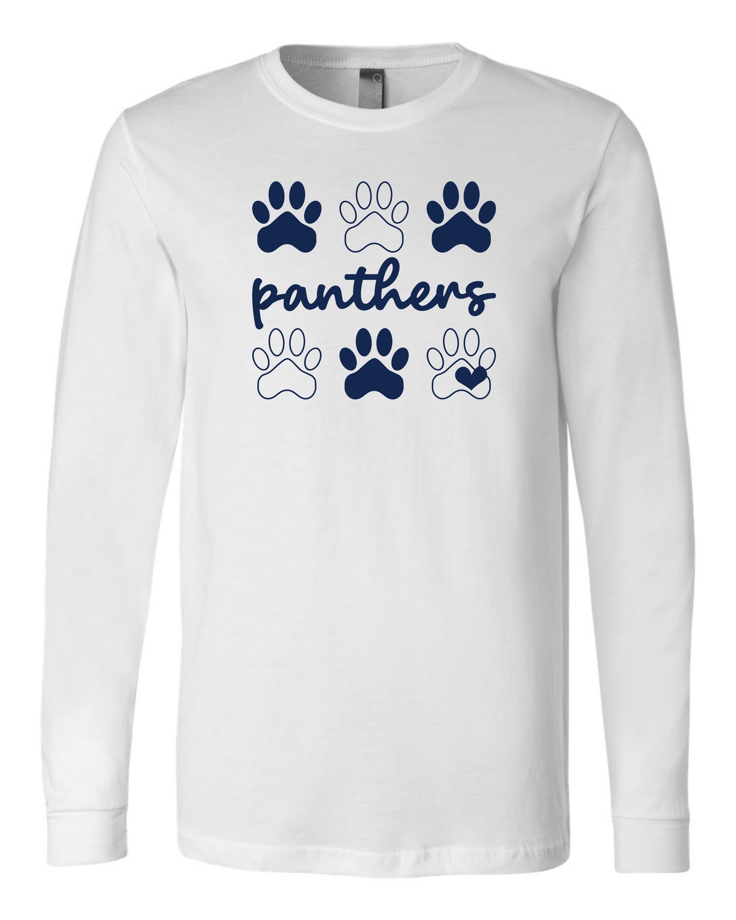 Panthers Paws - Adult Long Sleeve