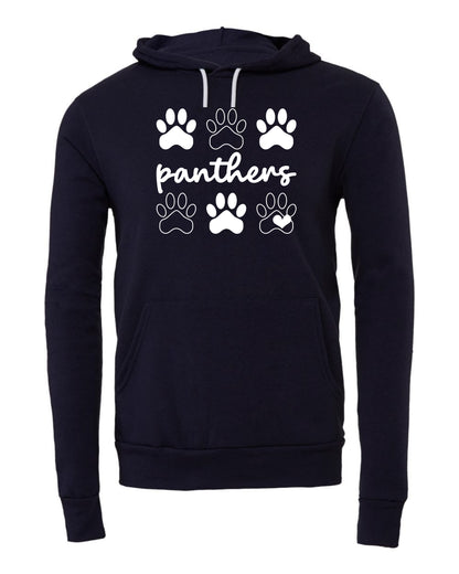 Panthers Paws - Adult Hoodie