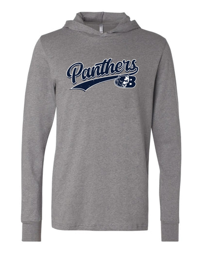 Panthers Retro - Adult Hooded Long Sleeve