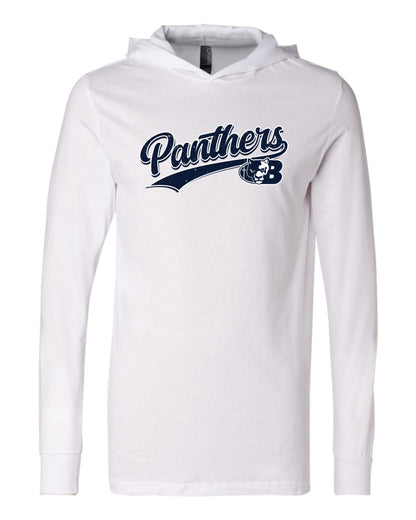 Panthers Retro - Adult Hooded Long Sleeve