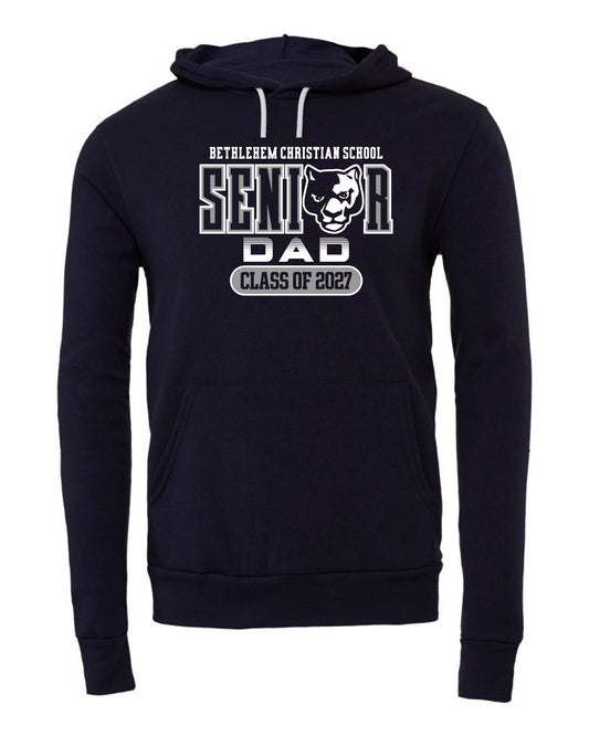 BCS Senior Dad 2027 - Adult Hoodie