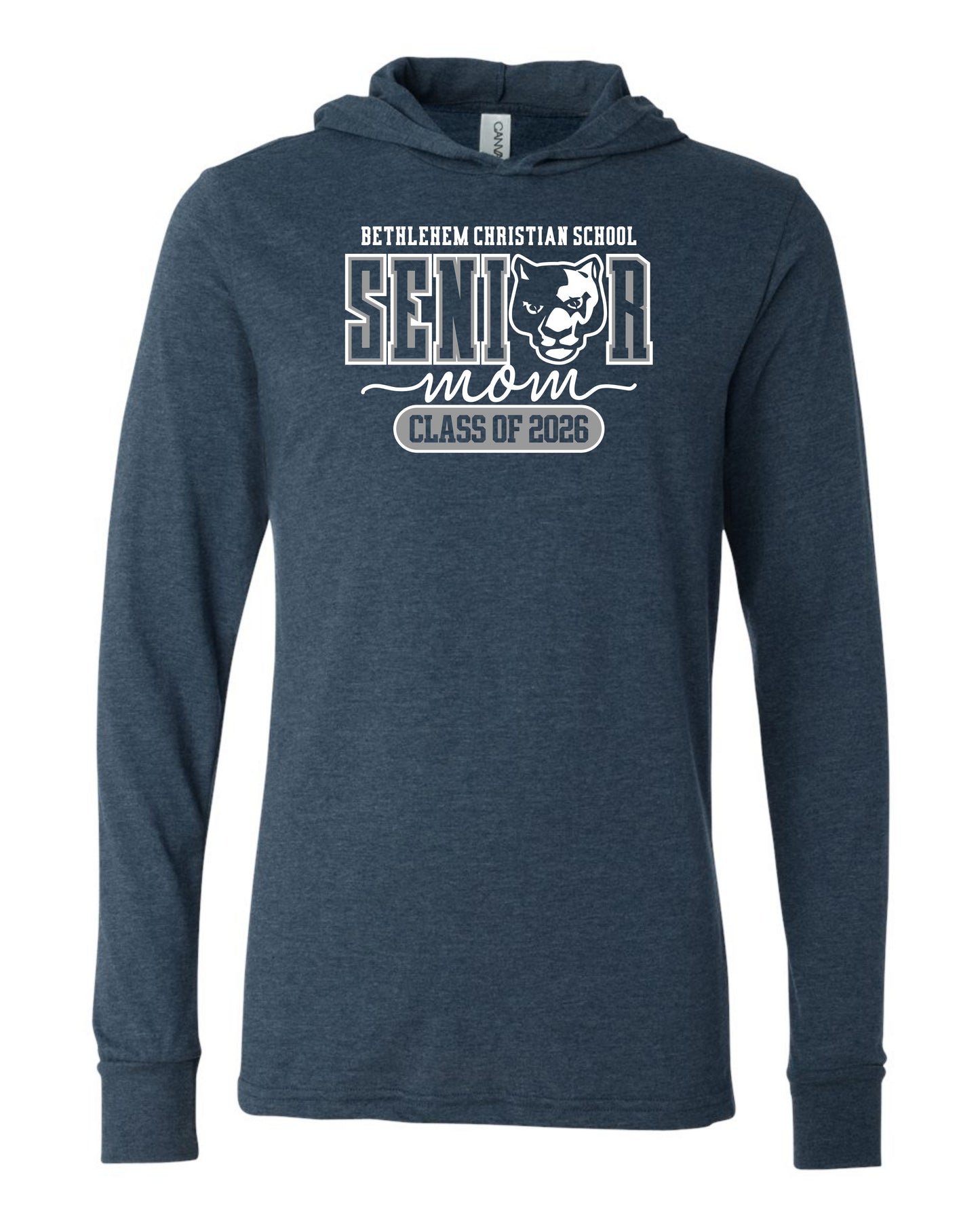 BCS Senior Mom 2026 - Adult Hooded Long Sleeve