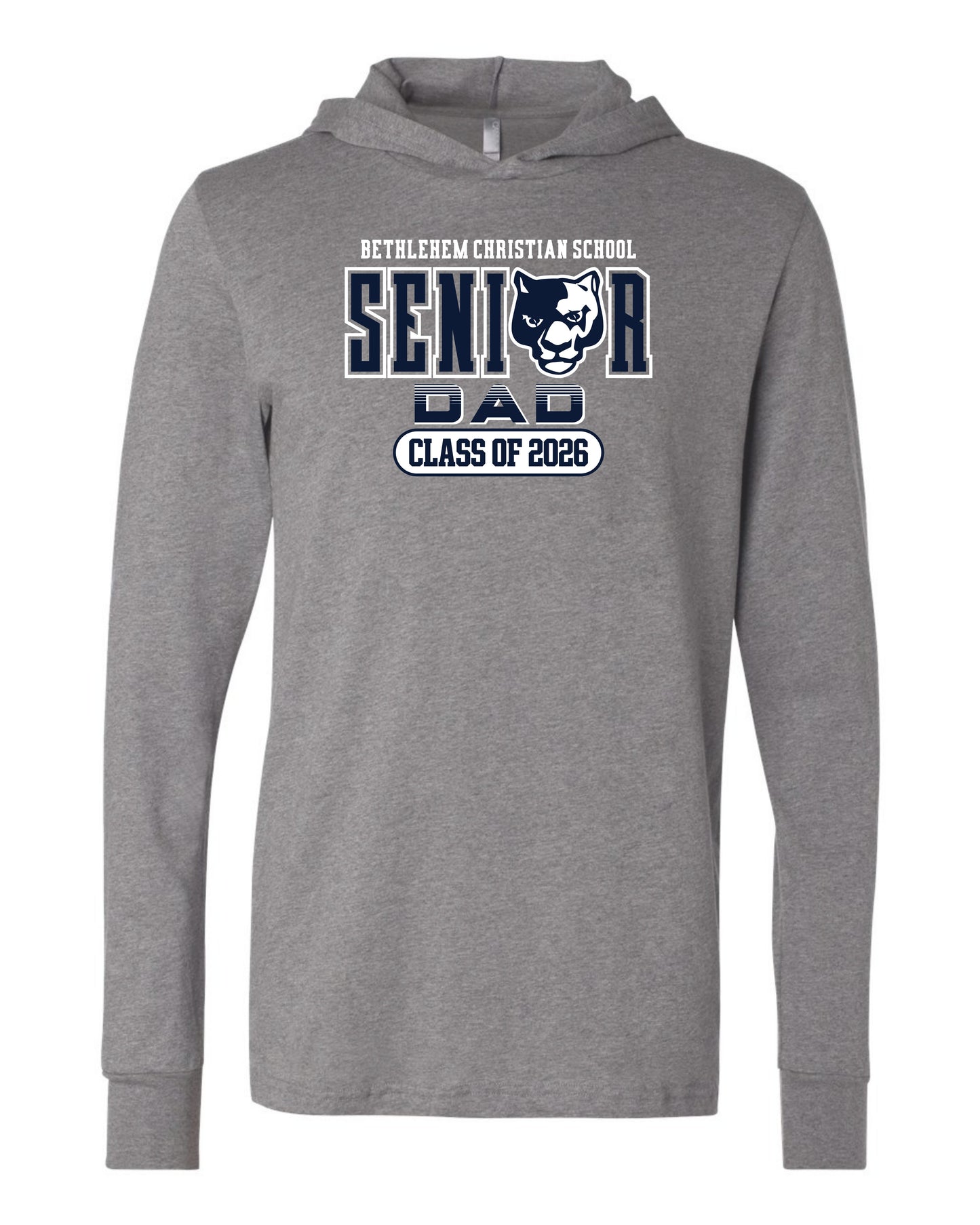 BCS Senior Dad 2026 - Adult Hooded Long Sleeve