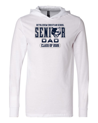 BCS Senior Dad 2026 - Adult Hooded Long Sleeve