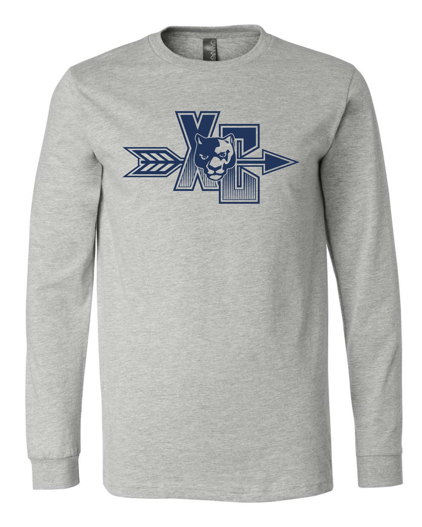 XC Panther Head - Adult Long Sleeve