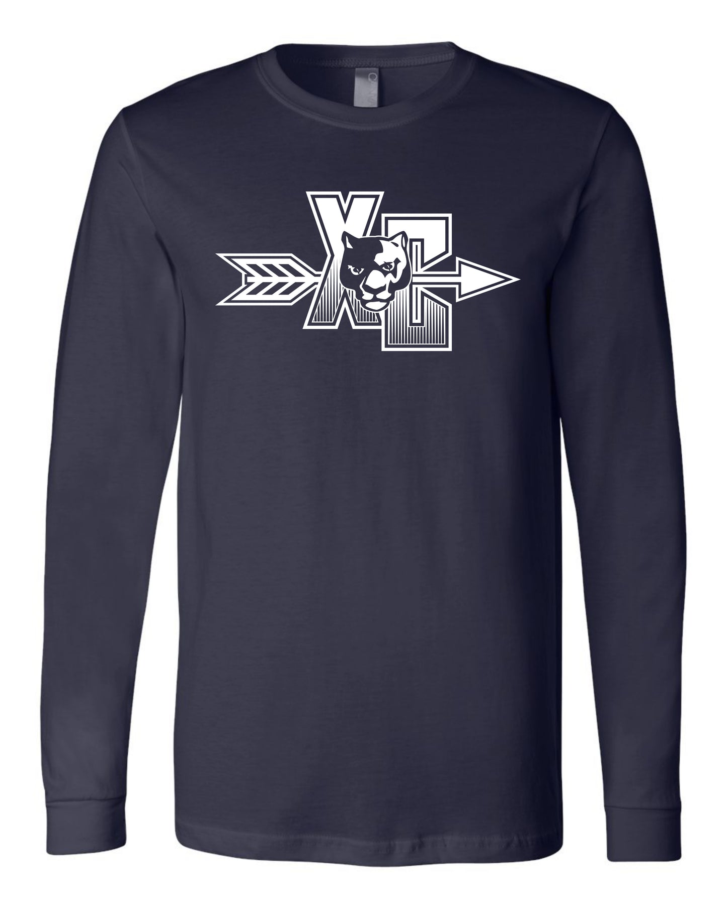 XC Panther Head - Adult Long Sleeve