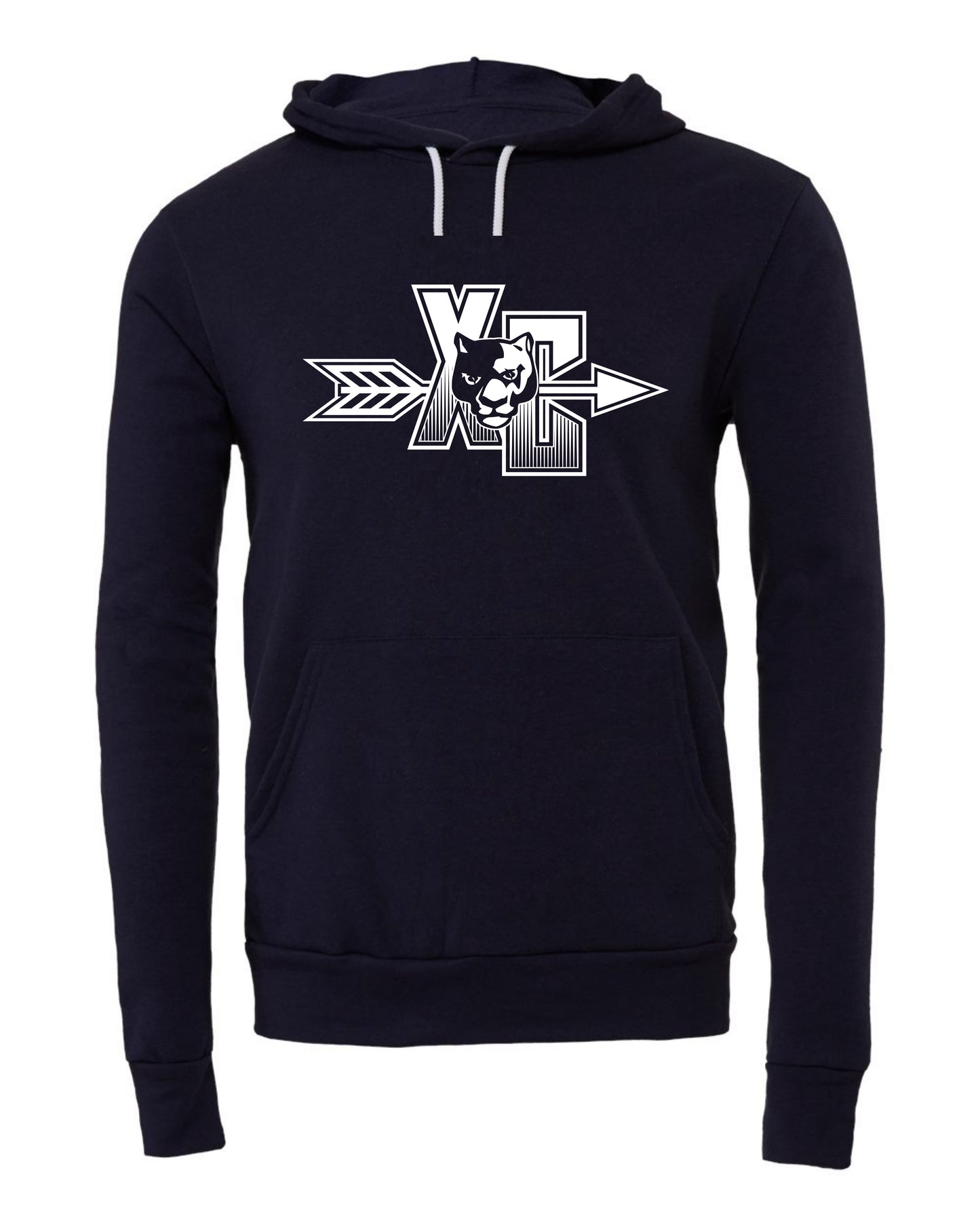 XC Panther Head - Adult Hoodie